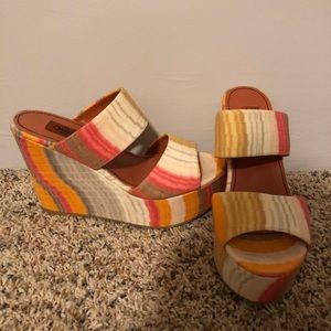 Missoni wedges